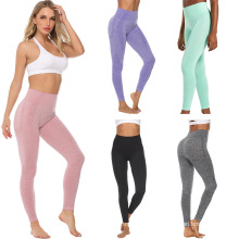 Exercise leggings nylon seamless fitness yoga pants comfortable sportswear